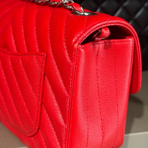 ❌SOLD❌CHANEL 17S Mini Rectangular Caviar Flap Bag - Picture 8 of 12